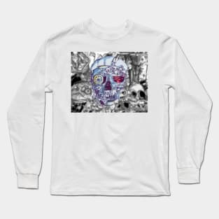 Head skull Long Sleeve T-Shirt